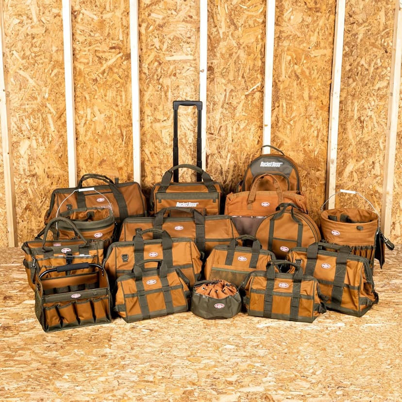 Bucket Boss The Bucketeer Bucket Tool Organizer in Brown, 10030