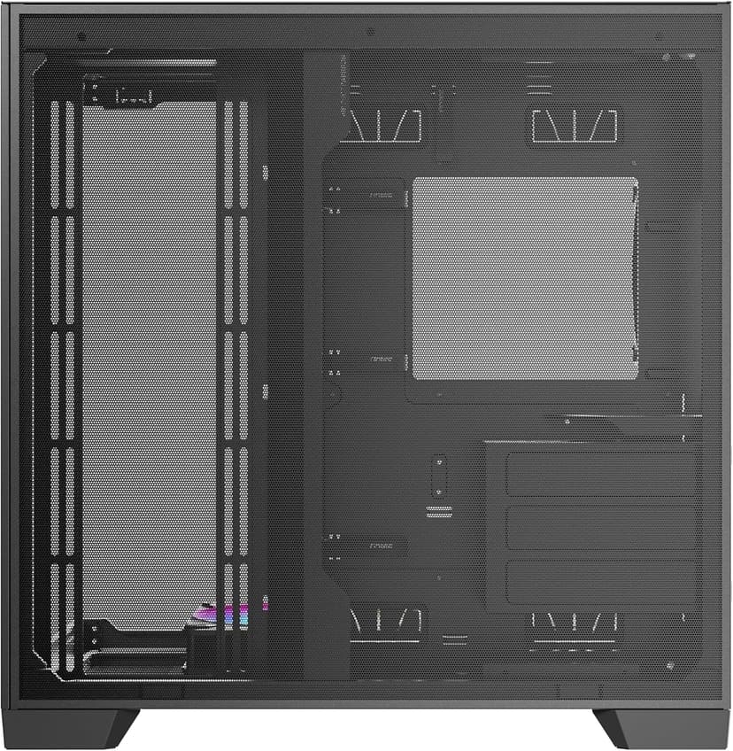 Antec C8 ARGB, 2X TQR 160mm & 1x TQ 140mm ARGB PWM Fans Included,Dual-Chamber Layout, Type-C, 360mm Radiator Support, Seamless TG Front & Side Panels, RTX 40 Compatible, Full-Tower E-ATX PC Case