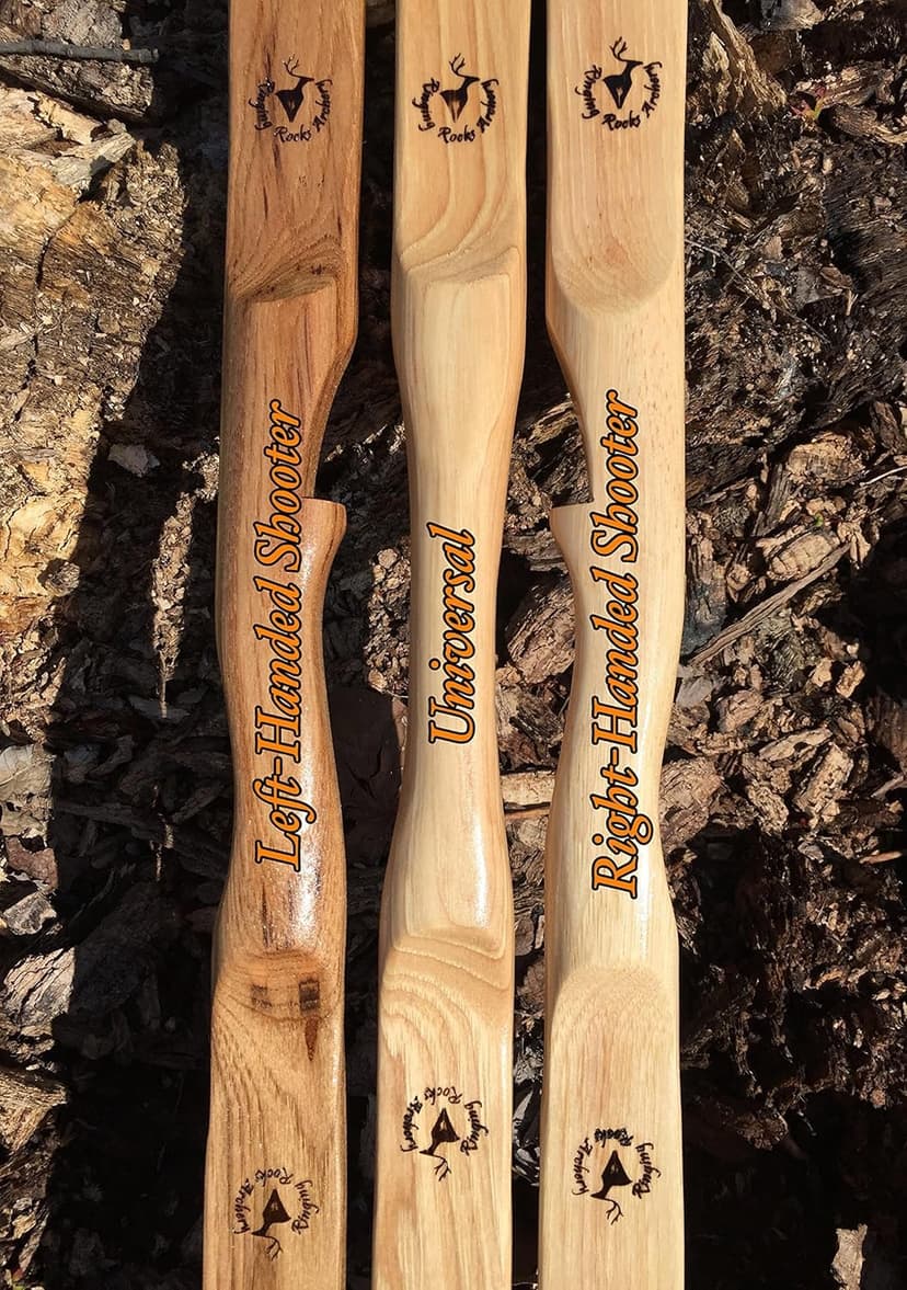71" Competition or Hunting Bow - Hickory Longbow - Custom Wood Archery