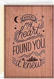 Hallmark Signature Wood Anniversary Card (Where We've Been, Where We're Going)