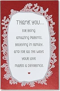 American Greetings Anniversary Card for Parents (Thank You)