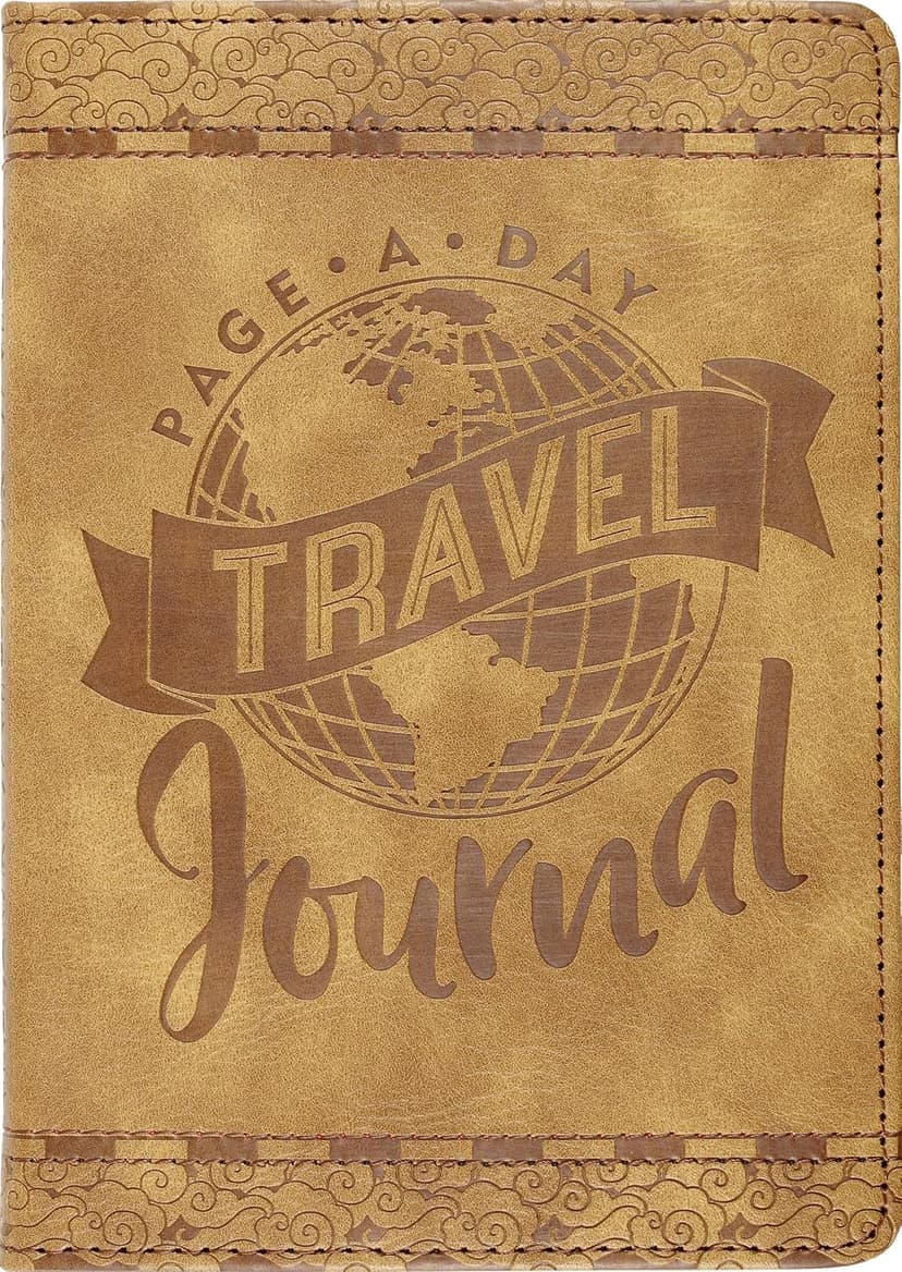 Page-A-Day Artisan Travel Journal (Diary, Vegan Leather Notebook) 1441331336