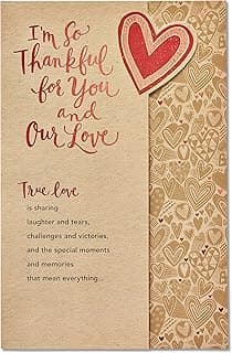 American Greetings Romantic Card (True Love)