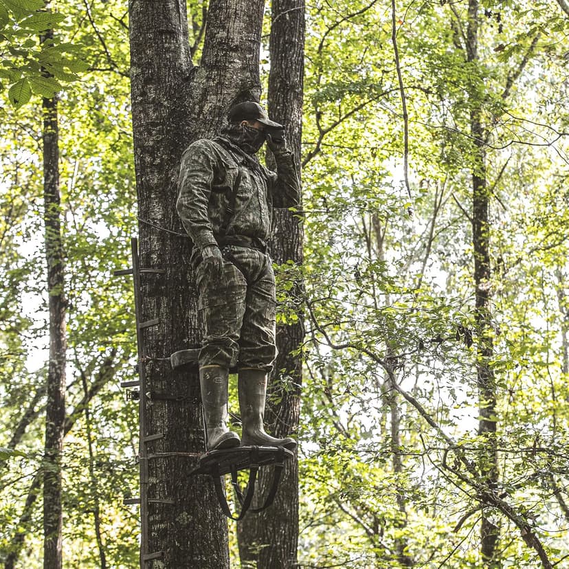 Mossy Oak Men's Cotton Mill Camo Hunting Pants