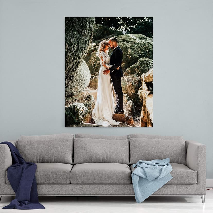 Personalized Custom Canvas Prints: Photo On Canvas (Framed 11X14) Transform Your Photos into Stunning Framed Wall Art Digitally Printed Photo To Canvas Ideal for Home Decor Gifts Keepsakes B07QZ43DR6