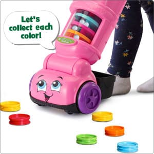 LeapFrog Pick Up and Count Vacuum, Pink B0876D759W