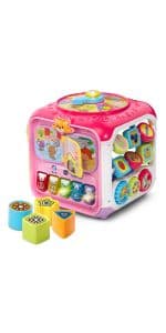 VTech Busy Learners Activity Cube, Purple B00OC5FU8Q