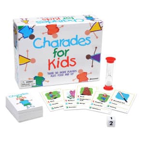 Pressman Charades for Kids - The 'No Reading Required' Family Game, 5"