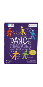 Pressman Charades for Kids - The 'No Reading Required' Family Game, 5"
