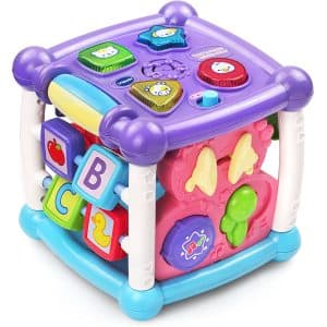 VTech Busy Learners Activity Cube, Purple B00OC5FU8Q