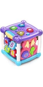 VTech Busy Learners Activity Cube, Purple B00OC5FU8Q