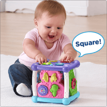 VTech Busy Learners Activity Cube, Purple B00OC5FU8Q