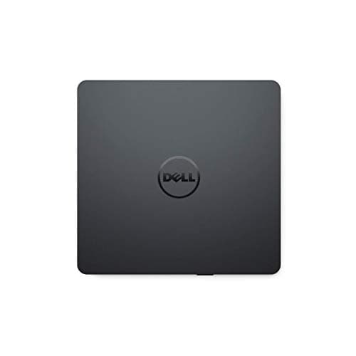 Dell USB Slim DVD +/- RW Drive DW316 - Plug and Play, 8 Watt Power Consumption, Windows 11 or below - Black