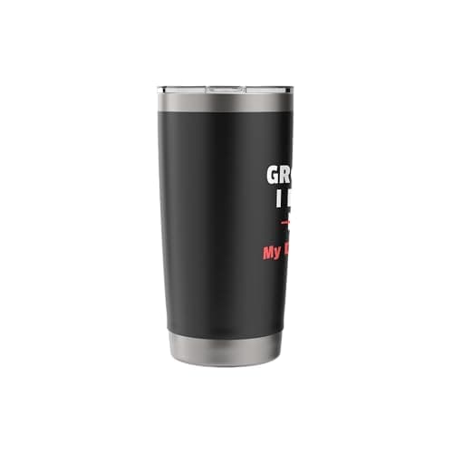 Funny Dad Saying I’m a Grown Man I Do What My Daughter Wants Stainless Steel Insulated Tumbler