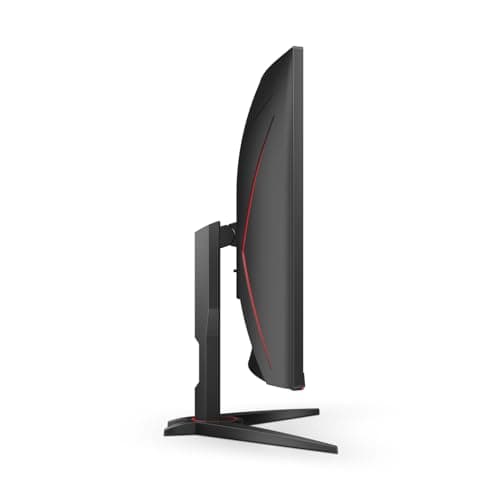 AOC C32G2ZE 32" Curved Frameless Gaming Monitor, Full HD 1920x1080, VA, 0.5ms 240Hz, AMD FreeSync Premium, DP/HDMI/VGA, VESA, 3-3-1 Re-Spawn Program, Xbox PS5 Switch,Black