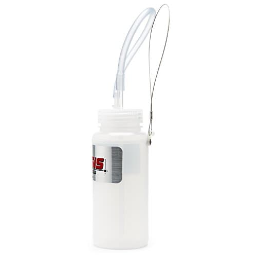 Genesis Universal 1 Person Brake Bleeder Bottle with a Stainless Steel Cable Mount and 12 Inch Fluid Tube