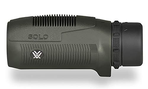 Vortex Optics Solo Monocular 10x25 - Adjustable Eyecup, Fully Multi-Coated Lenses, Rubber Armor, Non-Slip Grip, Fogproof, Waterproof - Unlimited, Unconditional Warranty
