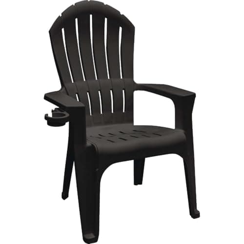 Big Easy Black Resin Adirondack Chair by Adams