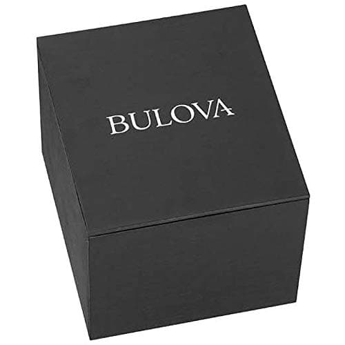 Bulova Men's Icon High Precision Quartz Chronograph Watch, Curved Mineral Crystal