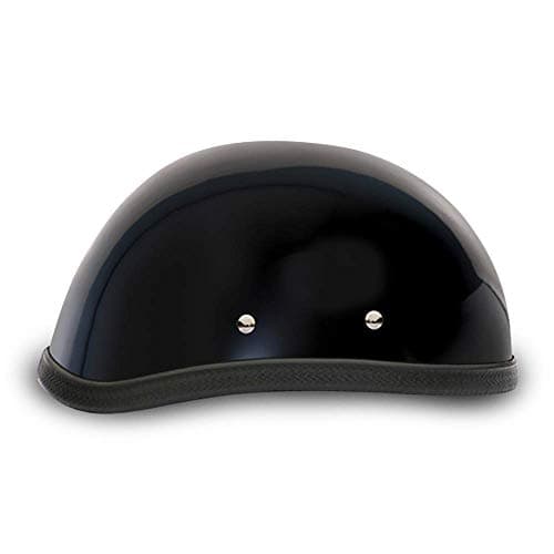 Daytona Helmets Eagle Headgear for Men - Novelty Half Helmet with Breathable Liner - Retro Skull Cap Helmet with Head Wrap