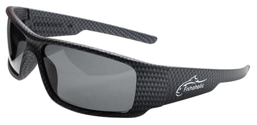 Fishoholic Polarized Fishing Sunglasses UV400 (14 Options) Fishing Gift with Hard Case & Pouch