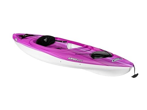 Pelican Argo 100X - Recreational Sit in Kayak - Lightweight Patented Ram-X™ Material - Ergoform™ Seating System - 10 ft