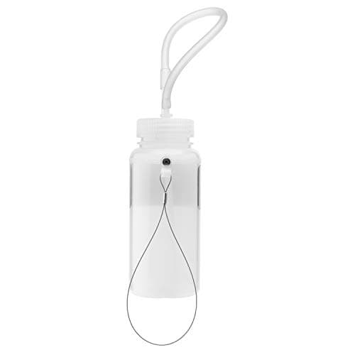 Genesis Universal 1 Person Brake Bleeder Bottle with a Stainless Steel Cable Mount and 12 Inch Fluid Tube