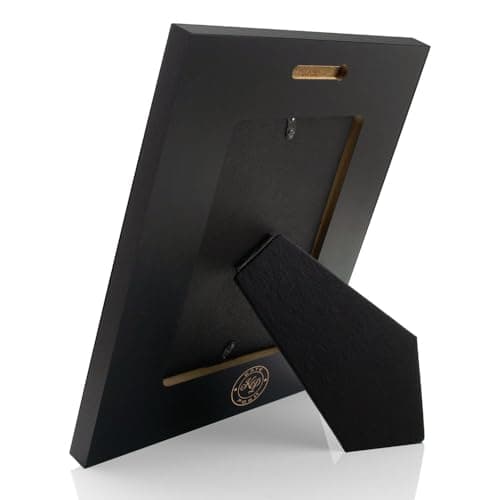 KATE POSH Baptism Picture Frame for Girl, Pink Flowers Decor, Christening, Religisous Gift, From Godparents, New Baby (5x7-Vertical)