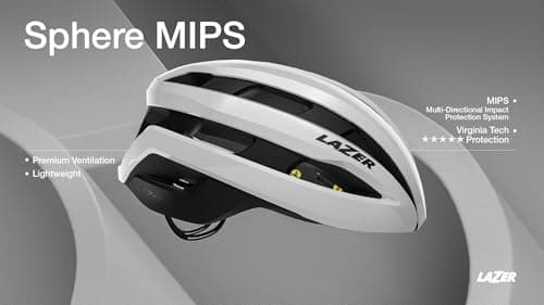 LAZER Sphere MIPS Road Bike Helmet, Lightweight Bicycling Helmet for Adults