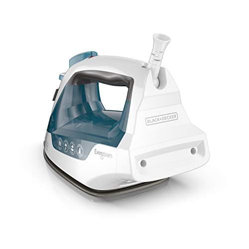 BLACK+DECKER Easy Steam Compact Iron, with Non Stick Soleplate