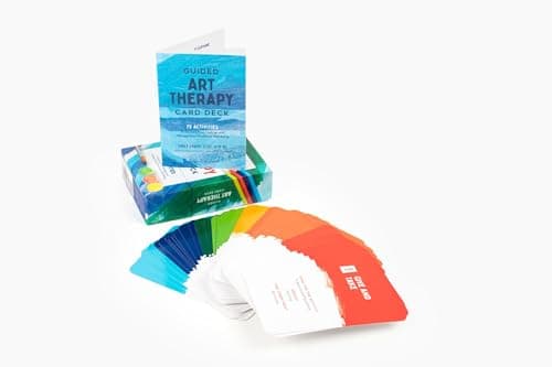 Guided Art Therapy Card Deck: 75 Activities to Explore Your Feelings and Manage Your Emotional Well-Being