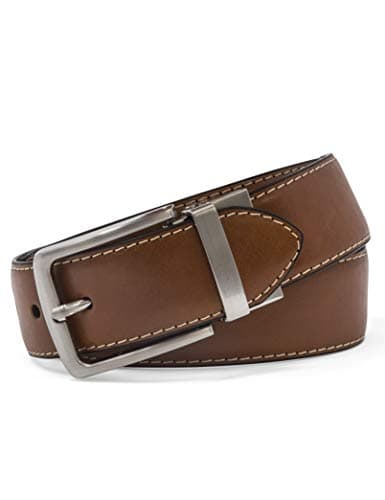 Steve Madden mens Reversible Men's Dress Casual Every Day Leather Belt