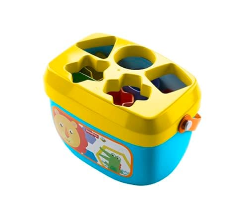 BPA-free plastic,ASTM F963 compliant, sorting + stacking skills, 10 blocks + bucket, no batteries Fisher-Price Baby's First Blocks, Ages 6+ Months B01NCUSC7V