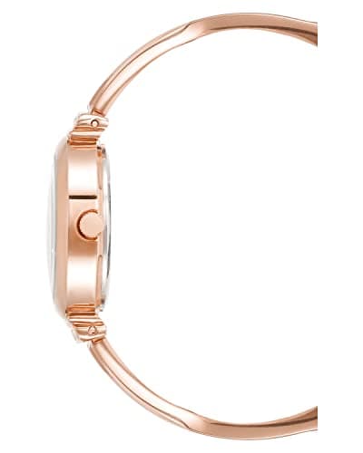 Anne Klein Women's Premium Crystal Accented Bangle Watch Set, AK/2245