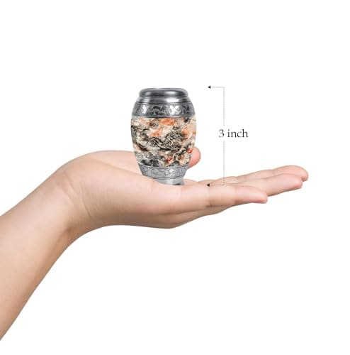 Dragon Urn, Small Urns for Human Ashes Women - 3 Inch - Ashes Keepsake for Burial Urn - Pack of 1 B0D8BPHF5G
