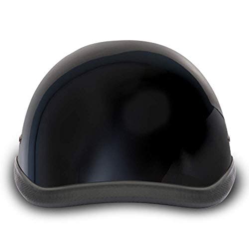 Daytona Helmets Eagle Headgear for Men - Novelty Half Helmet with Breathable Liner - Retro Skull Cap Helmet with Head Wrap