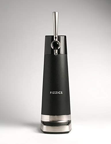 FIZZICS - DraftPour Beer Dispenser - Converts Any Can or Bottle Into a Nitro-Style Draft, Gift for Men and Beer Enthusiast, Beer Tap Draft Machine - Carbon