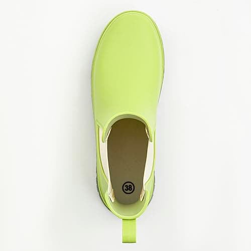 Fubotao Women's Short Rain Boots Waterproof Chelsea Rain Boots For Ladies