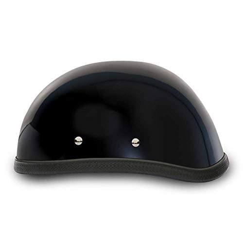 Daytona Helmets Eagle Headgear for Men - Novelty Half Helmet with Breathable Liner - Retro Skull Cap Helmet with Head Wrap