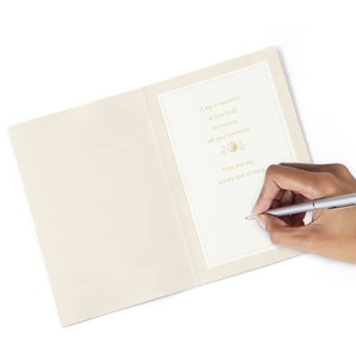 Hallmark Wedding Card (Mr. & Mrs.)