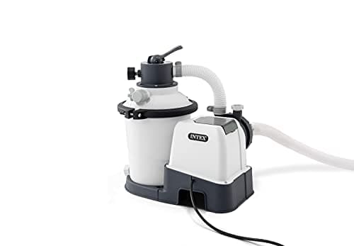 INTEX SX925 Krystal Clear Sand Filter Pool Pump for Above Ground Pools: 925 GPH Pump Flow Rate – Improved Circulation and Filtration – Easy Installation – Improved Water Clarity – Easy-to-Clean