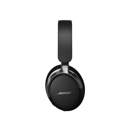 Bose New QuietComfort Ultra Bluetooth Headphones (2nd Gen), Wireless Headphones with Spatial Audio, Over Ear Noise Cancelling with Mic, Up to 30 Hours of Play time, Black
