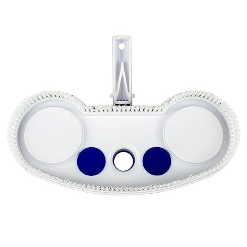 Poolmaster Deluxe Weighted Vinyl Liner Pool Vacuum Head With Air-Relief Valves, Safe Cleaning for Inground & Above-Ground Pools – Fits 1-1/4" & 1-1/2" Hoses