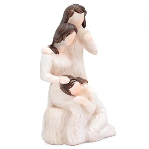 Vofstand Vofstand Sister Gifts for Women Couple - Three Women Figurines Gifts for Mom Girlfriends Couple Sisters, Sisters Gifts from Sister, Sculpted Hand-Painted Figure Anniversary Birthday Gifts