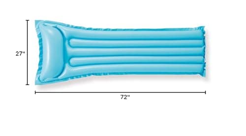 Set of 2 Intex MAT Relax-a-mat Float Water Swim Pool Lake Raft Tube Flotation