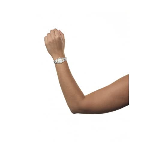 Citizen Women's Eco-Drive Dress Classic Diamond Watch in Two-Tone Stainless Steel, Mother of Pearl Dial (Model: EW1824-57D)