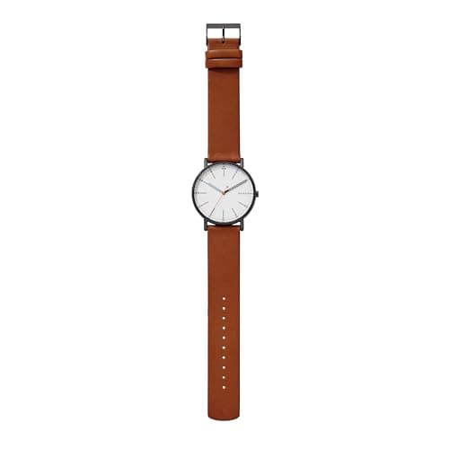 Skagen Signatur Minimalist Men's Watch with Stainless Steel Bracelet, Mesh or Leather Band