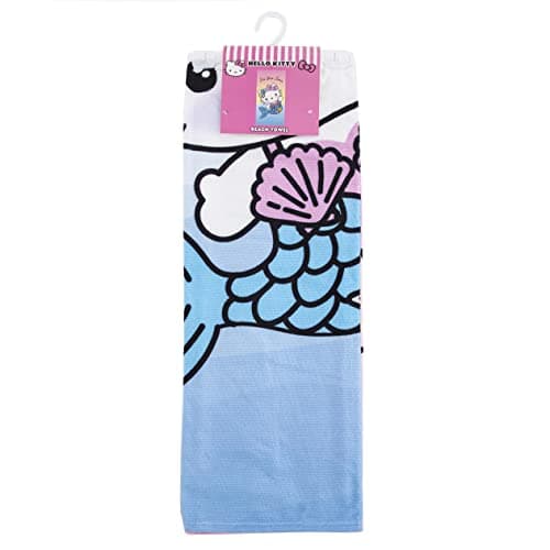 Northwest Hello Kitty Beach Towel, 30" x 60", Sea You Soon B09LQ7M3YV