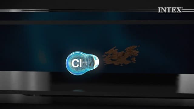 Intex QX2100 Krystal Clear Sand Filter Pump & Saltwater Systems with Electrocatalytic Oxidation: Keeps Water Clear – Reduces Chemical Use – 24-Hour Timer – Up to 8500 Gallon Pools