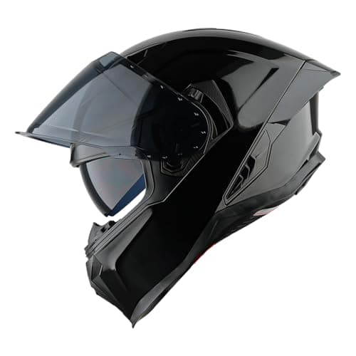 1Storm Motorcycle Full Face Helmet for Adults Men and Women Street Bike Racing Helmet DOT Approved with one Extra Clear Shield